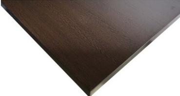 Preview: Tisch dunkelbraun 80x80cm